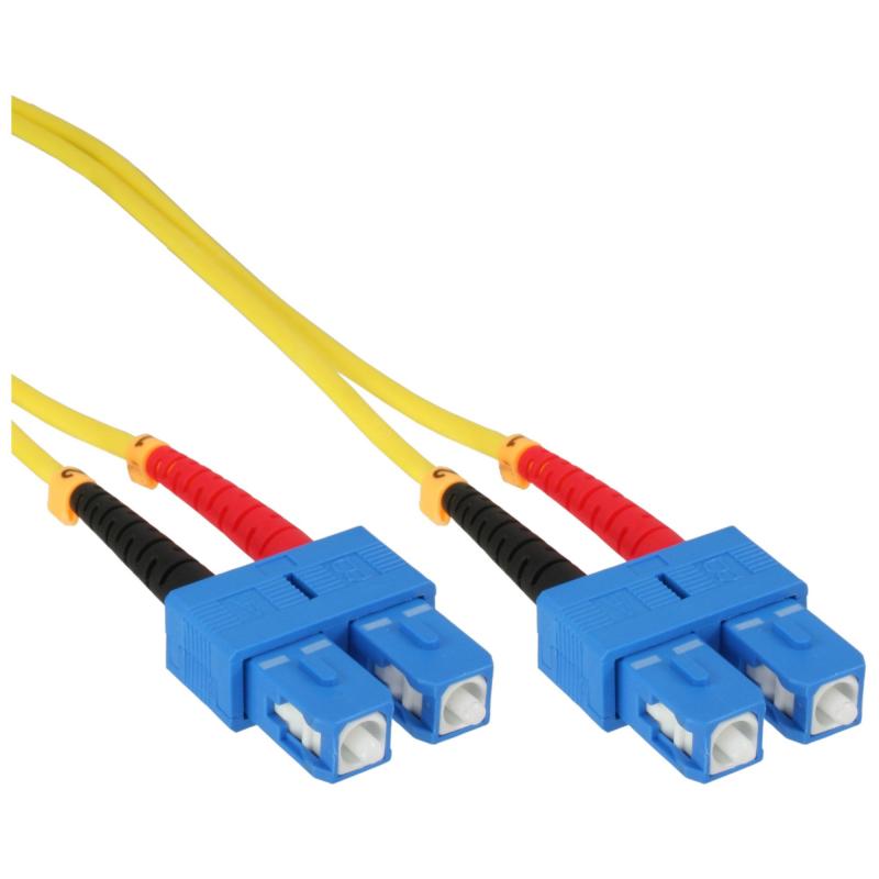 LWL Patchkabel SC/SC OS2 – Singlemode Duplex, halogenfrei